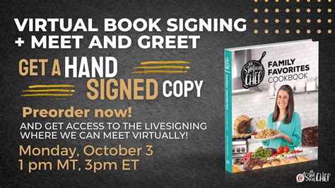 Virtual Book Signing Announcement Facebook Event Cover