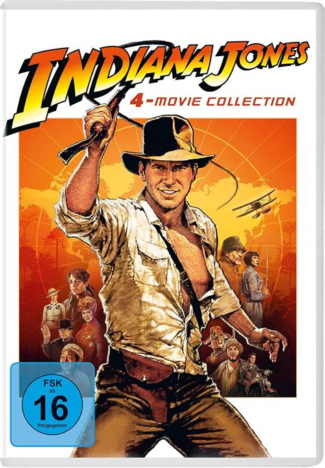 Indiana Jones Movie Collection Dvds Amazon Co Uk Paramount