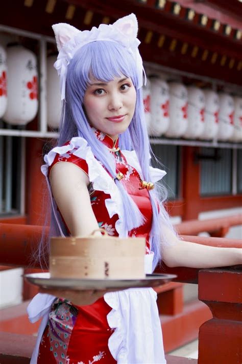 Japanese Cosplay Girl Stock Image Image Of Holywood 43448911
