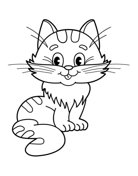 Orang yang membuat gambar kartun ini adalah kartunis, pada awalnya kartunis. Gambar Kucing Untuk Diwarnai (Bisa Diprint) // FaniCat
