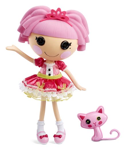 Lalaloopsy Doll Princess Jewel Sparkles With Pet Persian Cat Playset