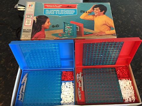 Complete Vintage 1971 Milton Bradley Battleship Game Original Game