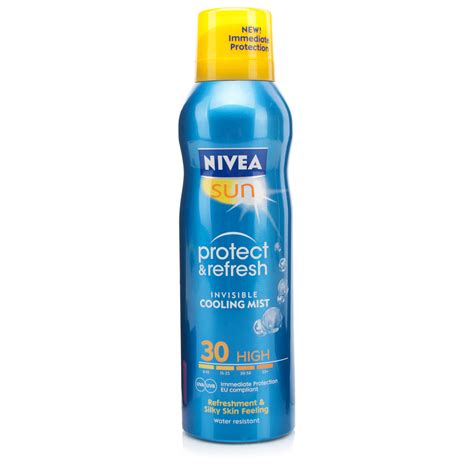 Nivea Sun Protect And Refresh Invisible Cooling Mist Spf30 Chemist Direct
