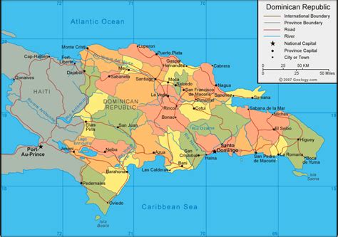Dominican Republic Map 2024 Map Of Atlantic Ocean Area