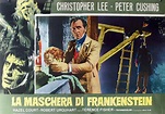 "LA MASCHERA DI FRANKENSTEIN" MOVIE POSTER - "THE CURSE OF FRANKENSTEIN ...