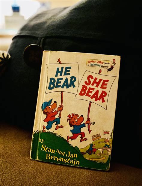 He Bear She Bear By Stan And Jan Berenstain 1974 Etsy