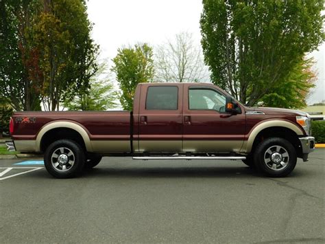 2011 Ford F 250 Super Duty Lariat Fx4 Off Rd 4x4 Leather Gas