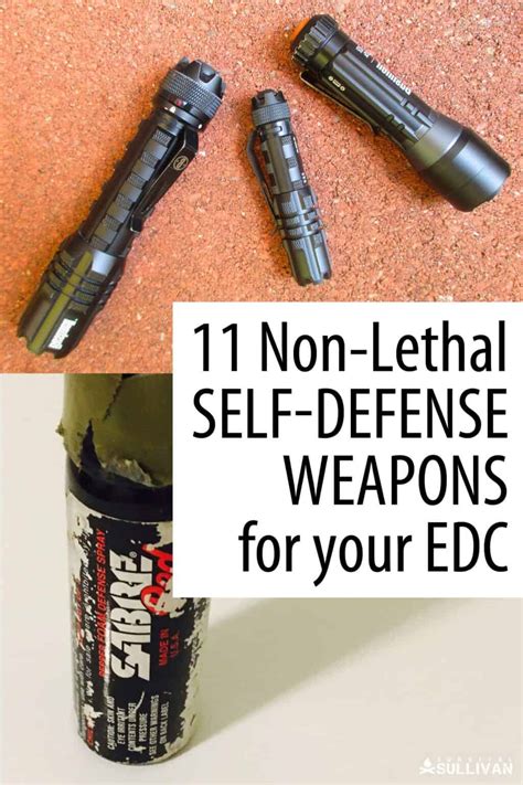 13 Non Lethal Self Defense Weapons For Your Edc Survival Sullivan