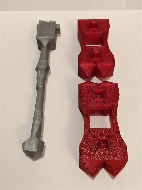 Dragon Warhammer, 3-piece Assembly, OSRS - Etsy