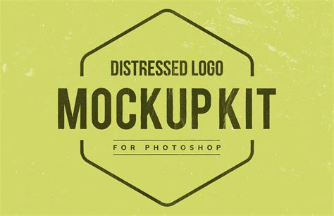 Free Distressed Logo Design Mockup In Psd Designhooks