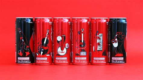 Coca Cola Music Limited Edition Cans Packaging On Behance