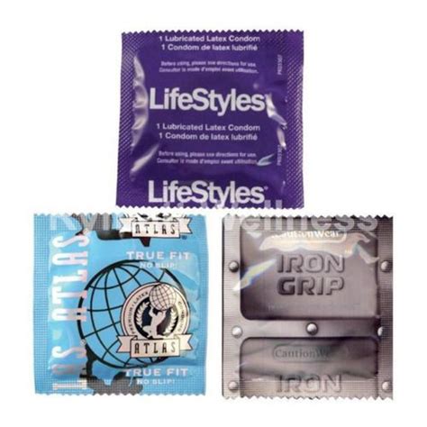 Snug Fit Small Condoms Assorted Sampler Pack Of 12