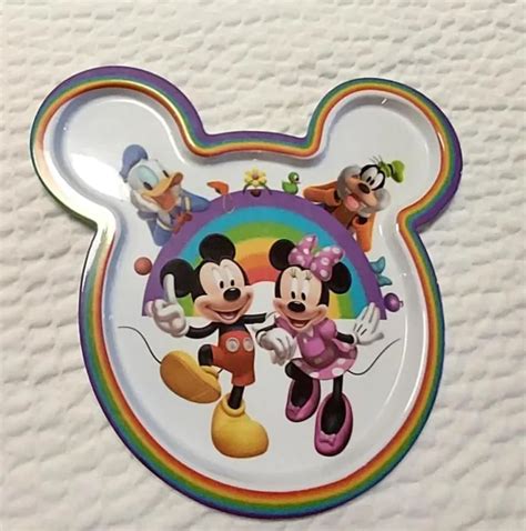Disney Mickey And Minnie Mouse Donald Duck Goofy Kids Plate Plus