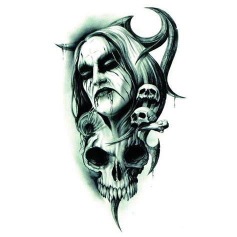 Demon Sketch Skull Drawing Max Installer