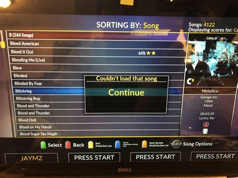 Move the song folder into clone hero songs. There are about 18 songs from the Metallica google drive that will not load. Anyone know how to ...