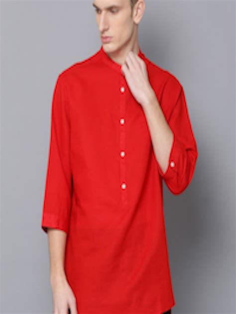 Buy Antony Morato Men Red Slim Fit Solid Casual Shirt Shirts For Men