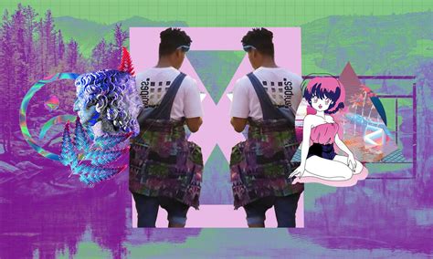 Edit First Photoshop Project Ended Up In The Vaporwave Aesthetic R