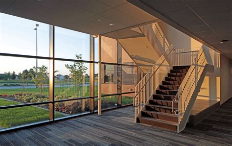 Stahl Construction Education Design Johnston High School Iowa Stairway