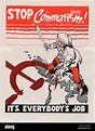 Anti communism poster -Fotos und -Bildmaterial in hoher Auflösung – Alamy