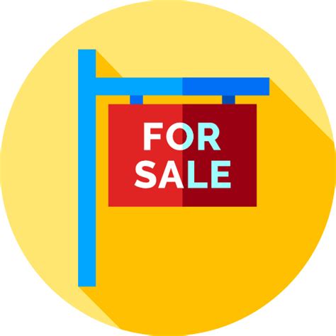 For Sale Free Signs Icons