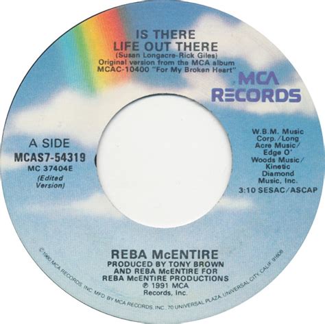 Reba Mcentire Is There Life Out There Releases Discogs