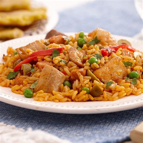 Arroz con pollo, or chicken cooked with rice, is a common dish in spain, latin america and the caribbean. Arroz con Pollo | Recipe | Pollo recipe, Chicken recipes ...