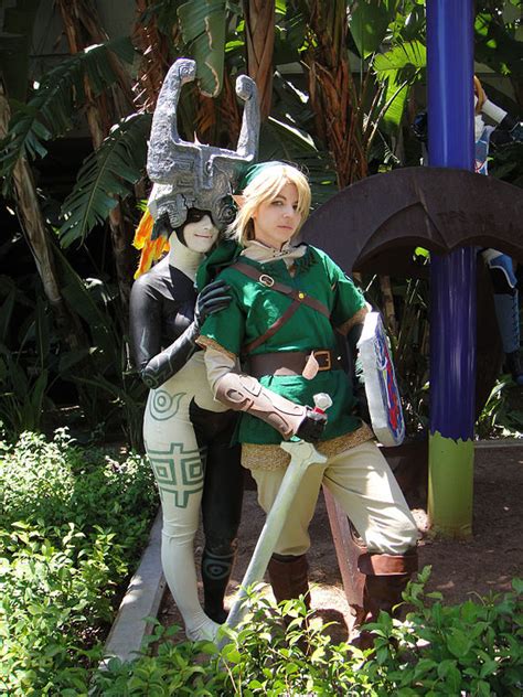 file anime expo 2011 midna and link from the legend of zelda twilight princess wikimedia