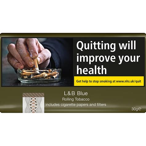 Landb Blue Rolling Tobacco 30g Electronic Cigarettes Iceland Foods