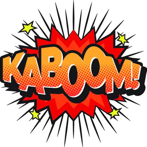 Kaboom Comic Sound Effect Vinyl Die Cut Sticker Decal Etsy