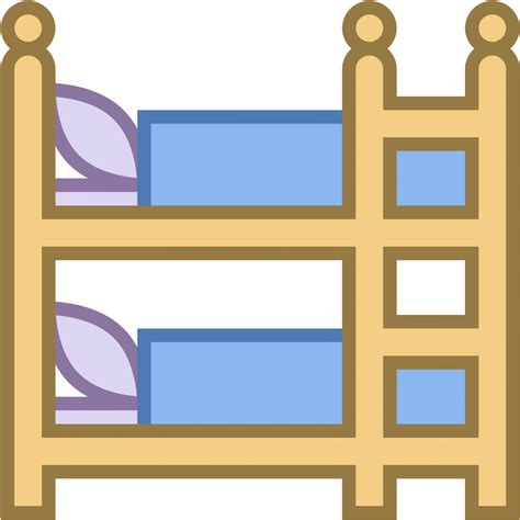 Office Furniture Bedroom Free Bathroom Clip Art Bunk Bed Clipart Png Download Full Size