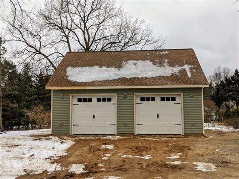 This 24'x40' barn with 12' side walls features steel roof and siding, 1 sliding door and 2 service doors. 30' x 30' x 10' Cottage Style Pole Barn - Chelsea Lumber ...