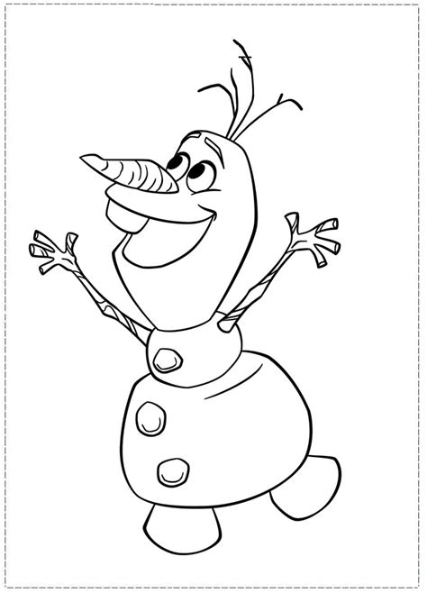 Desenhos De Frozens Olaf Para Colorir Disney Mar O