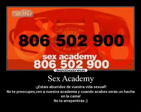 sex academy desmotivaciones