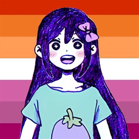 Aubrey Omori Lesbian Flag Pfp In 2023 Lesbian Flag Profile Picture