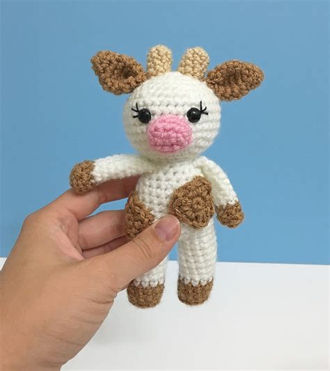 mini amigurumi cow free crochet pattern amigurumi amigurumi free patterns