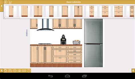 Create kitchen layouts and floor plans, try different fixtures, finishes and furniture, and see your kitchen design ideas in 3d! EZ Kitchen + Kitchen design for Android - Free Download