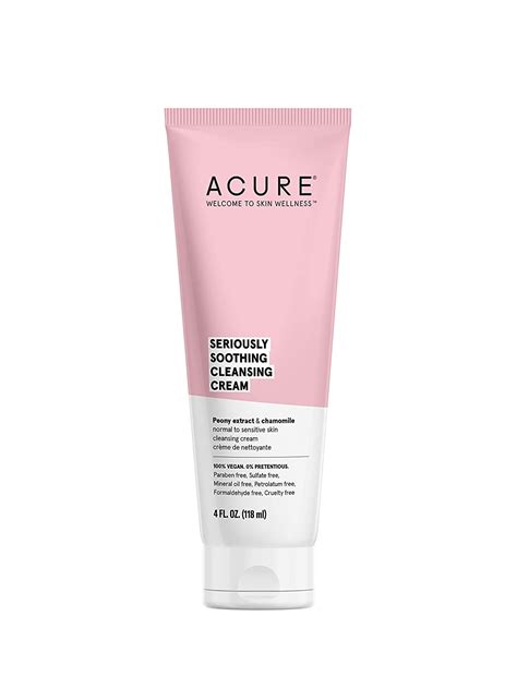 Acure Seriously Soothing Cleansing Cream 100 Vegan For