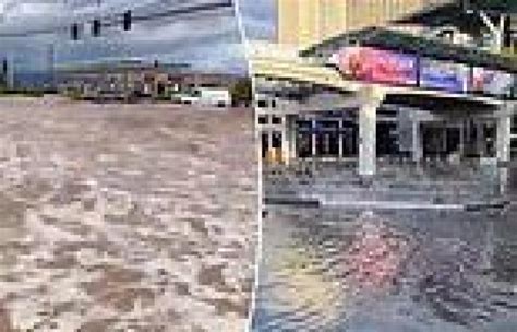 Torrential Rain Sparks Flash Floods On Las Vegas Strip As Major Power