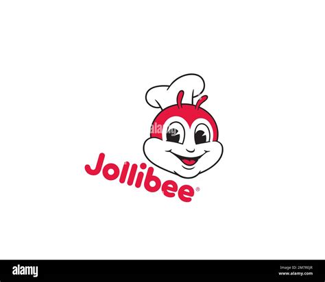 Jollibee Logotipo Girado Fondo Blanco B Fotografía De Stock Alamy