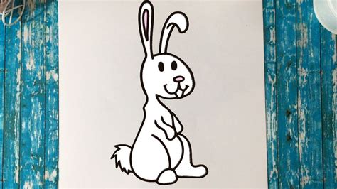 Cómo Dibujar Un Conejo Paso A Paso Fácil Y Rápido How To Draw A