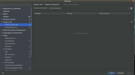 Adding New Remote Interpreter In Pycharm Using An Existing Ssh
