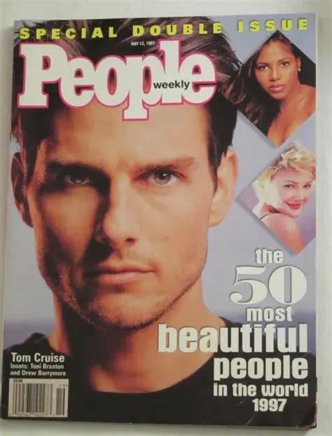People Magazine 50 Most Beautiful People In The World 1997 Tom Cruise