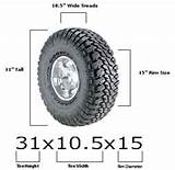 Tire Sizes By Diameter Pictures