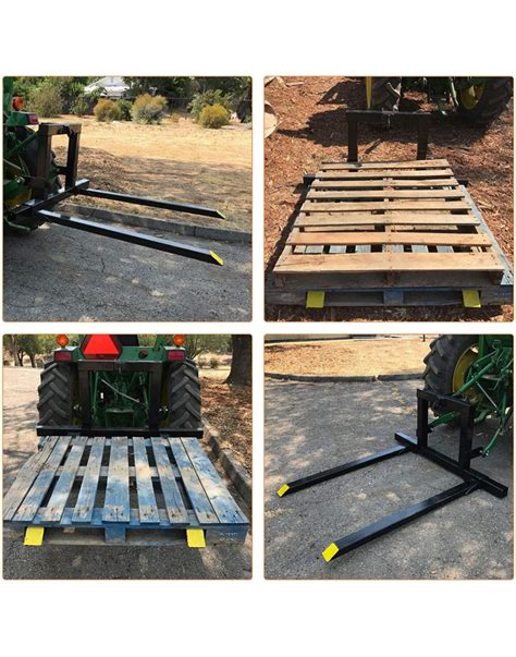 Ebesttech 3 Point Hitch Pallet Fork 1500 Lbs Capacity Attachments