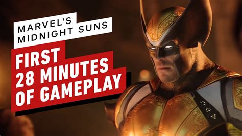 Marvels Midnight Suns The First 28 Minutes Of Gameplay Youtube