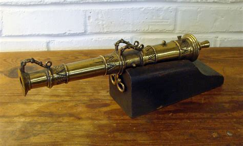 Antique Indonesian Brass Lantaka Cannon Skipjack Nautical Wares