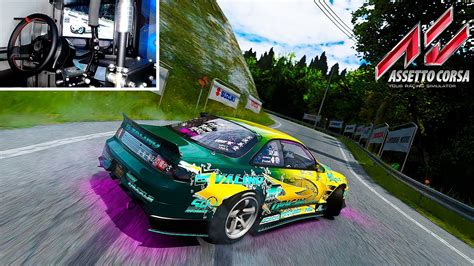 Drift Assetto Corsa Nissan S Jz Thrustmaster T Rs Youtube