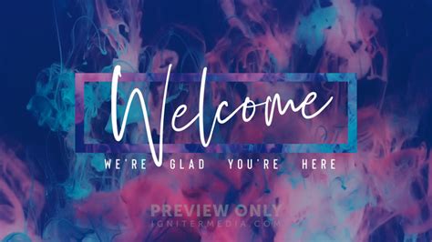 Acrylic Welcome Title Graphics Life Scribe Media