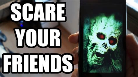 Scare Your Friends Funny Phone Prank With Camera App For Android