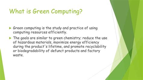 Ppt Green Computing Powerpoint Presentation Free Download Id7962533